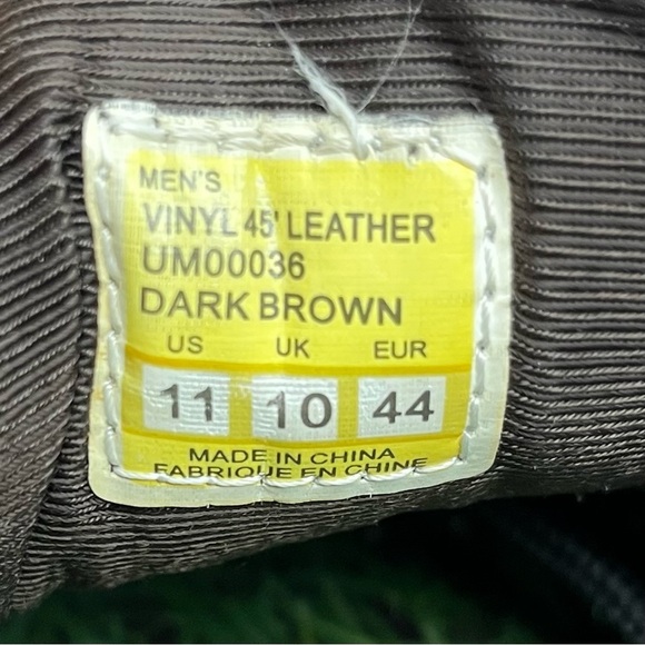 Cushe Leather Vinyl 45 Sneakers-Brown-Mens 11-Classic-Casual-Streetwear-Business - Picture 13 of 13